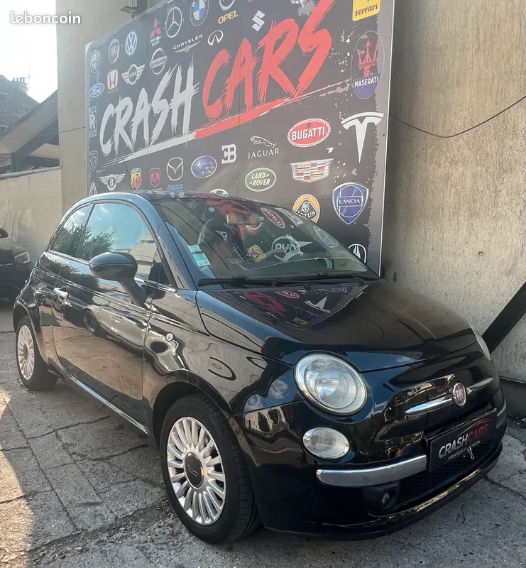 Fiat 500 1.2 69cv TOIT PANORAMIQUE